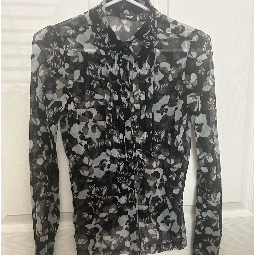 Mexx Blouse, see through, size S